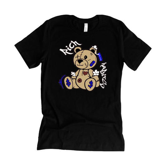 Rich Bear Black T-Shirt