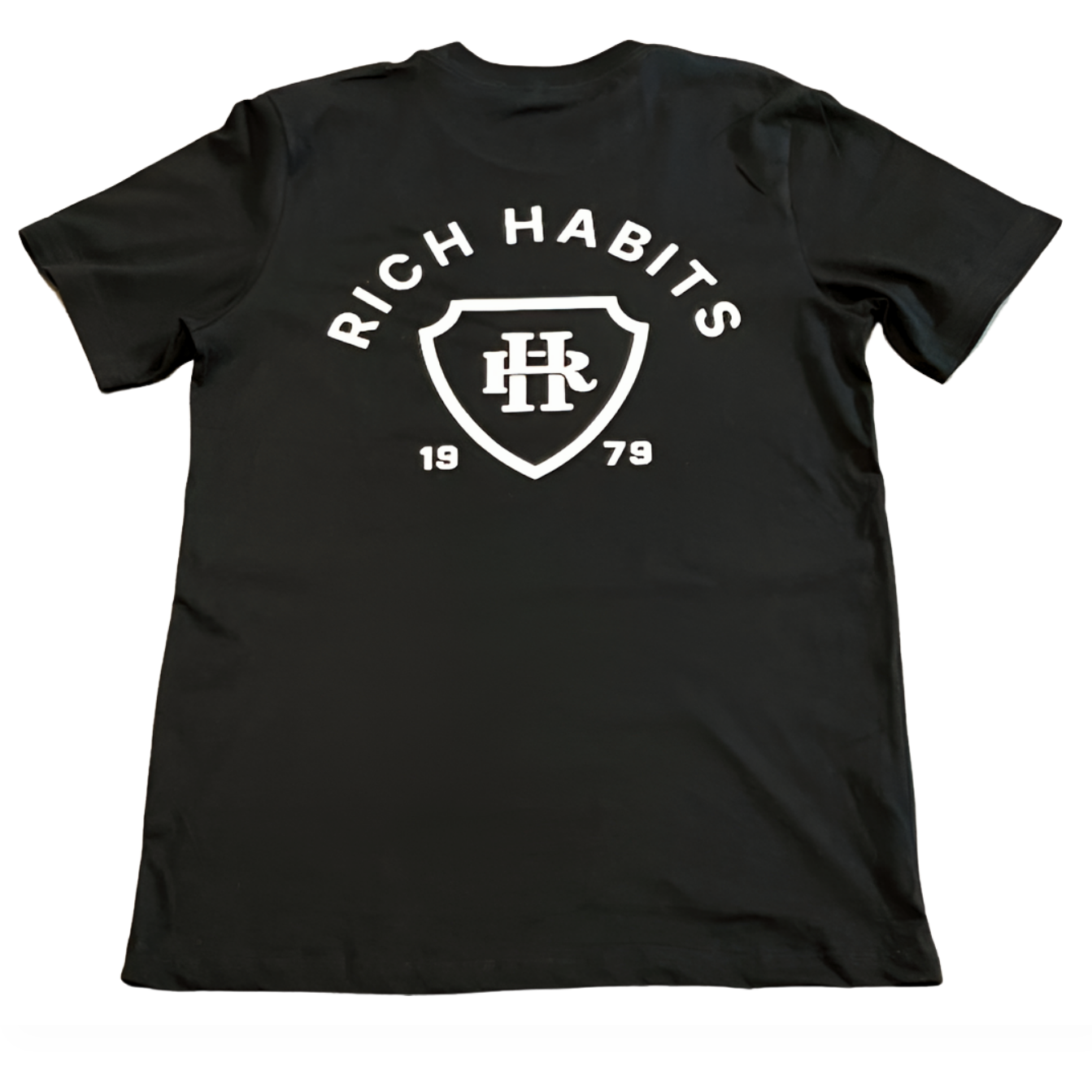 Rich Habits Shield (Black) T-Shirt